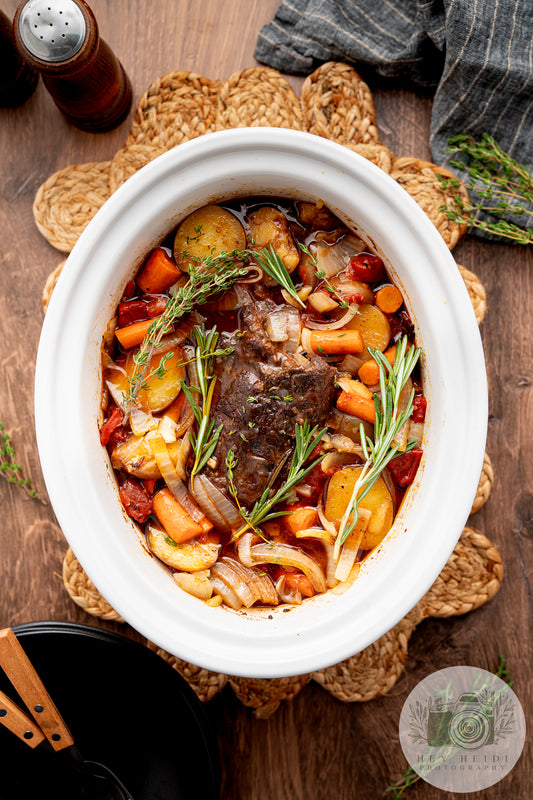 Slow Cooker Tomato Herb Beef Roast - Exclusive