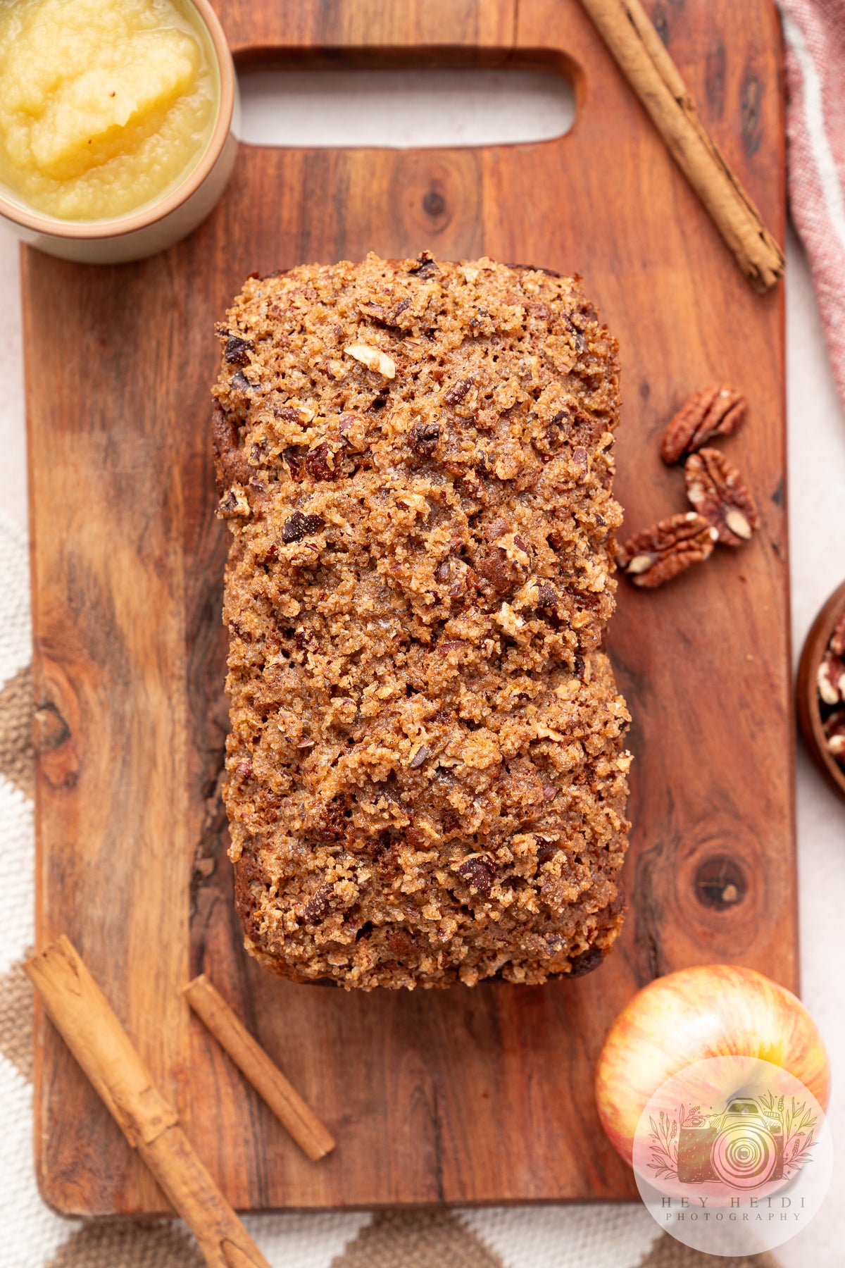 Maple Pecan Applesauce Bread - Exclusive