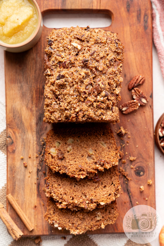 Maple Pecan Applesauce Bread - Exclusive