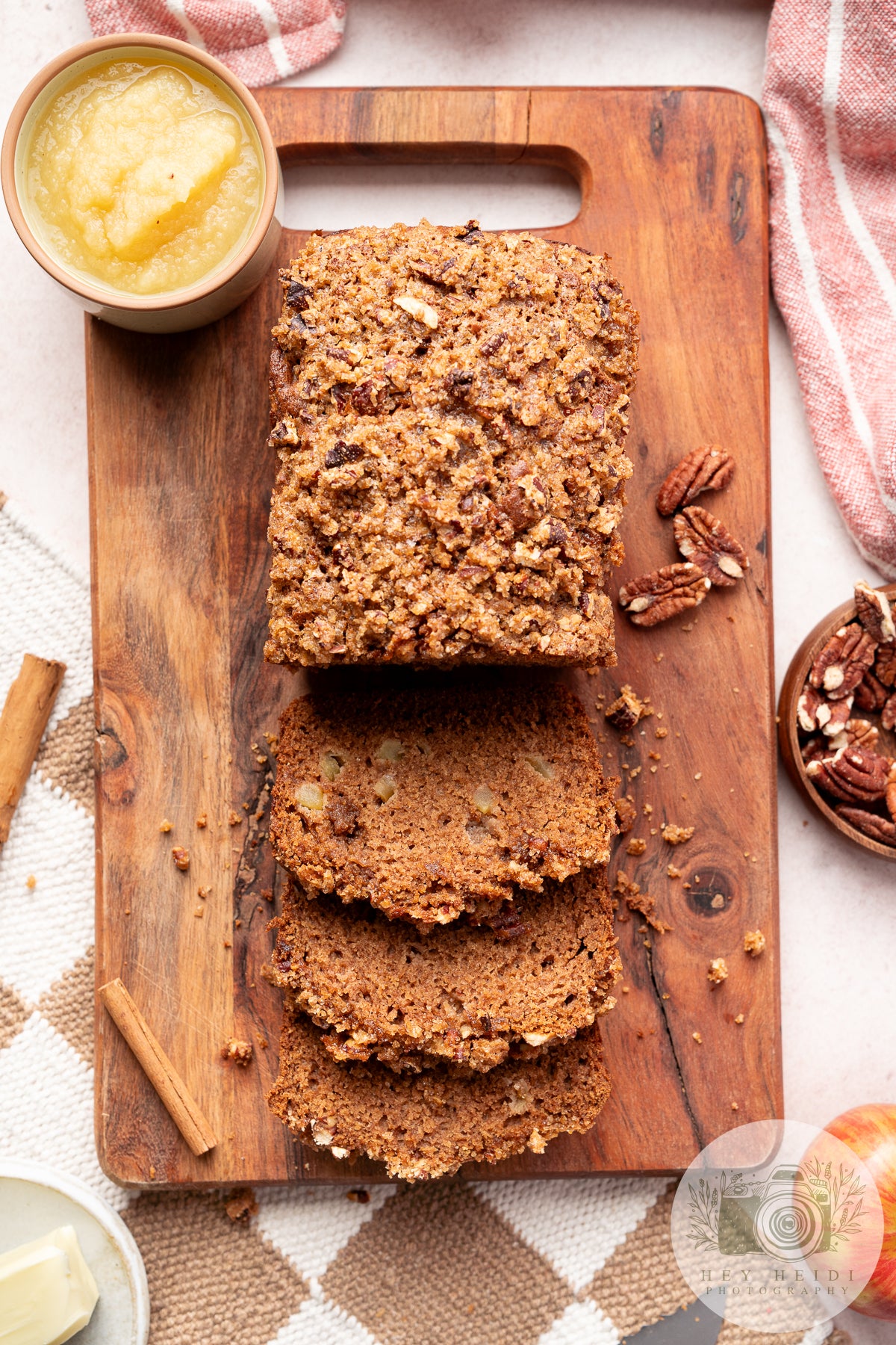 Maple Pecan Applesauce Bread - Exclusive