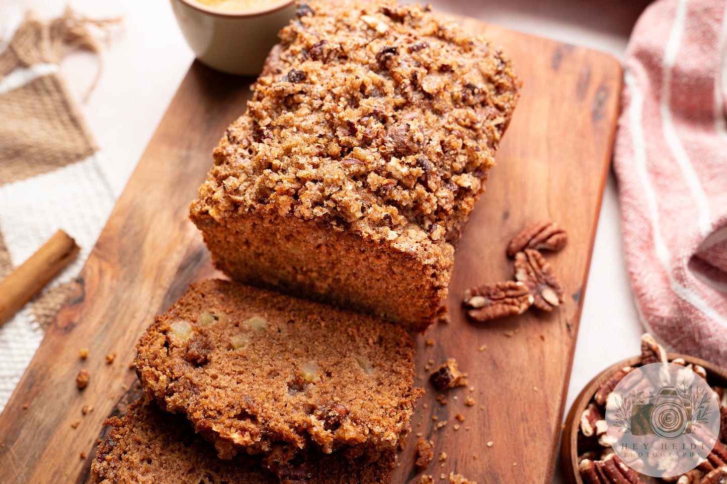 Maple Pecan Applesauce Bread - Exclusive