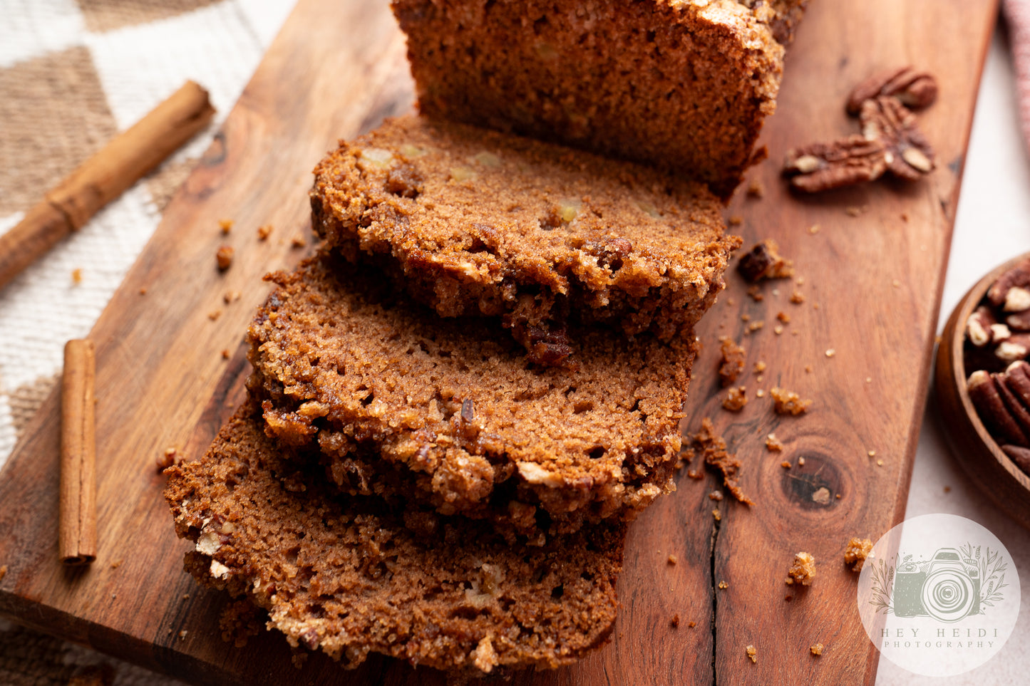Maple Pecan Applesauce Bread - Exclusive