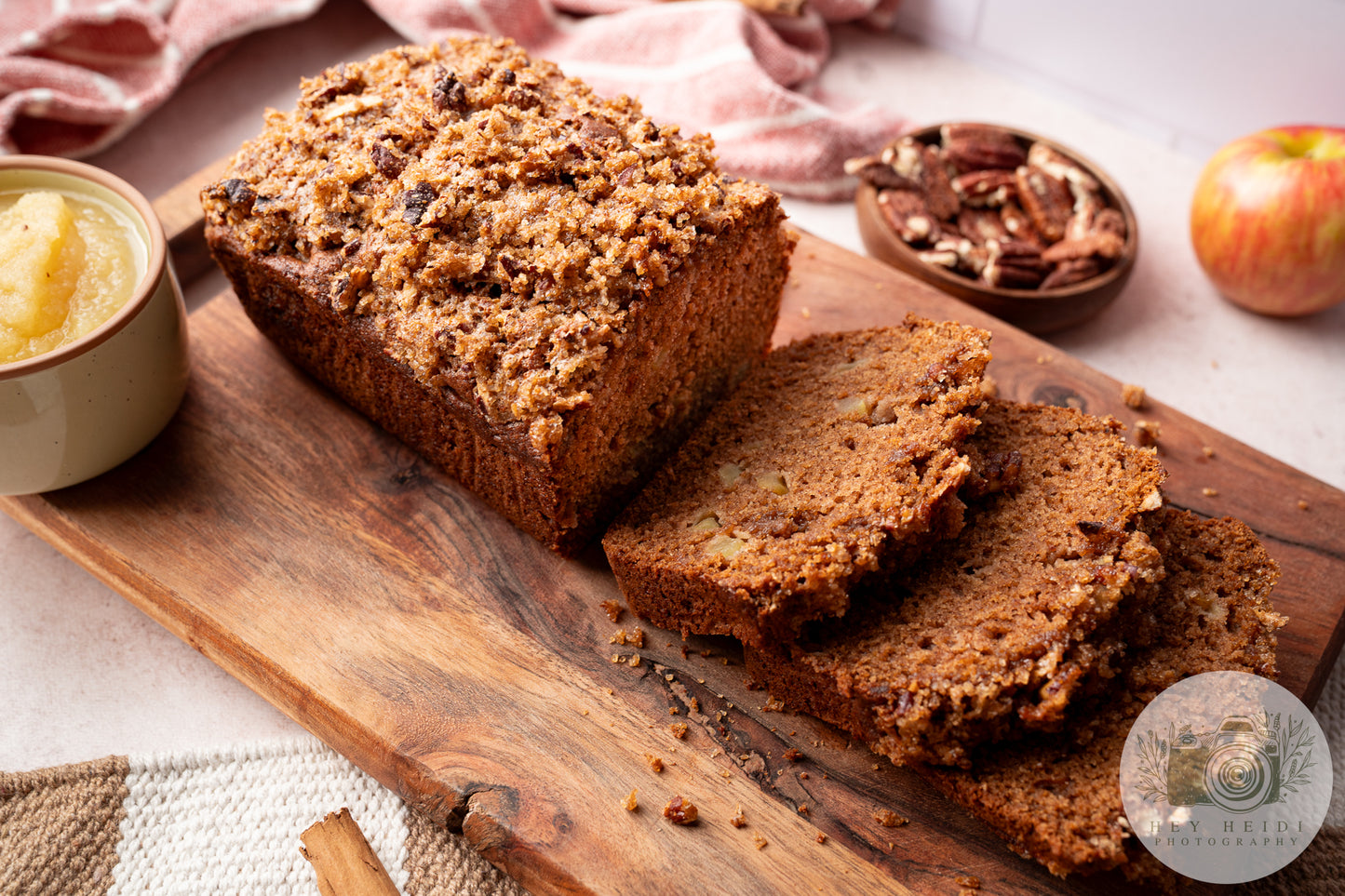 Maple Pecan Applesauce Bread - Exclusive