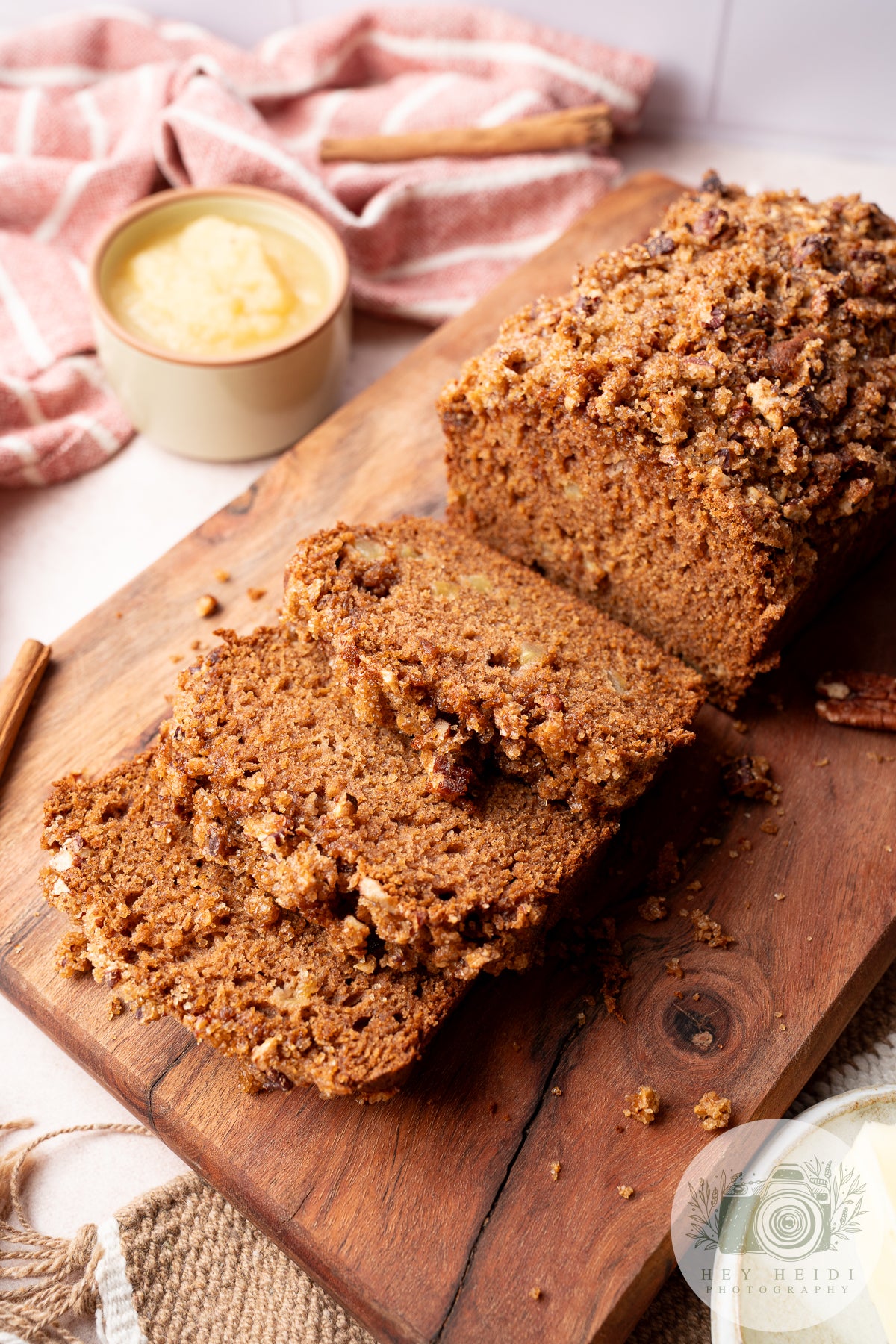 Maple Pecan Applesauce Bread - Exclusive