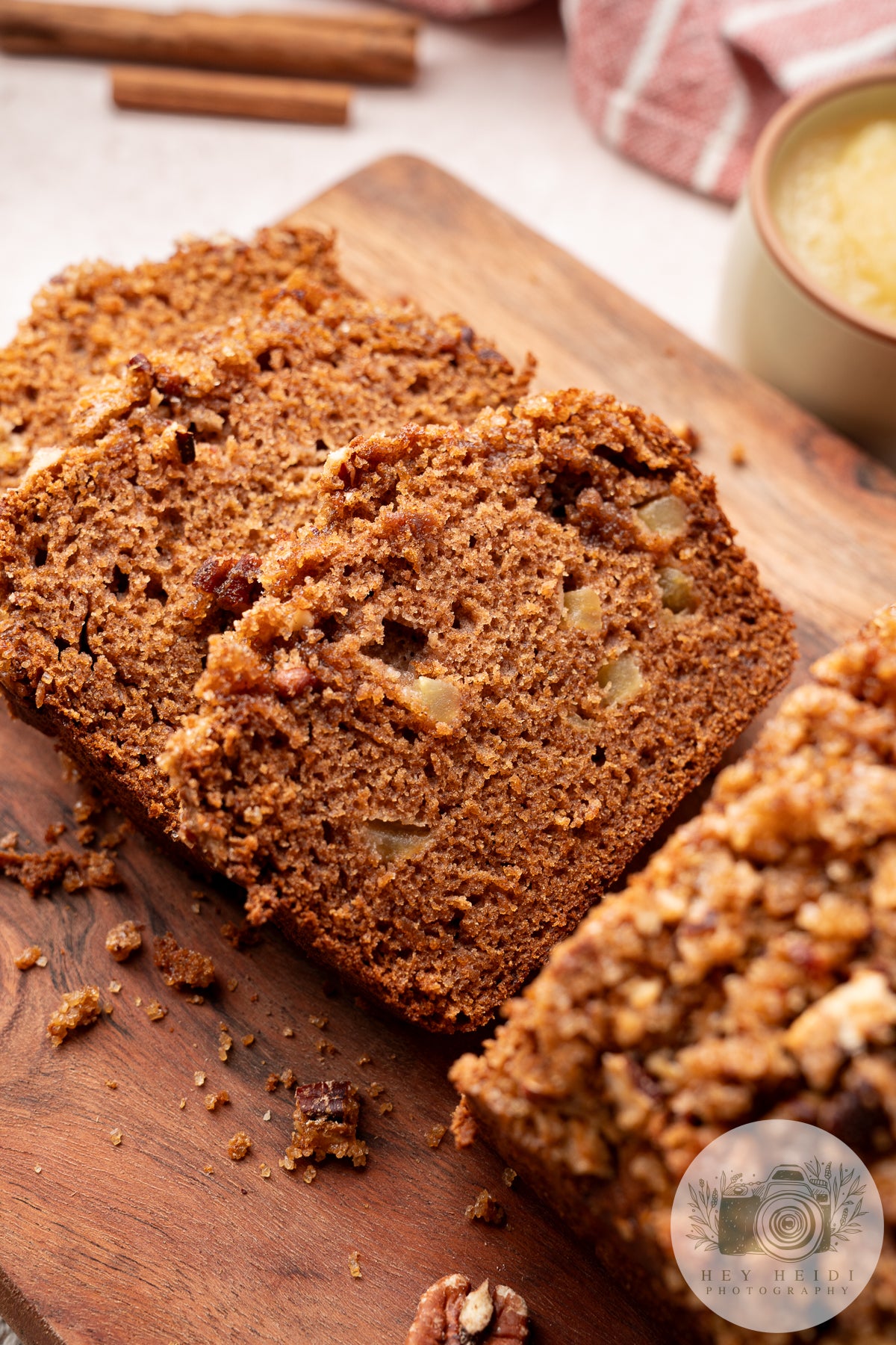 Maple Pecan Applesauce Bread - Exclusive