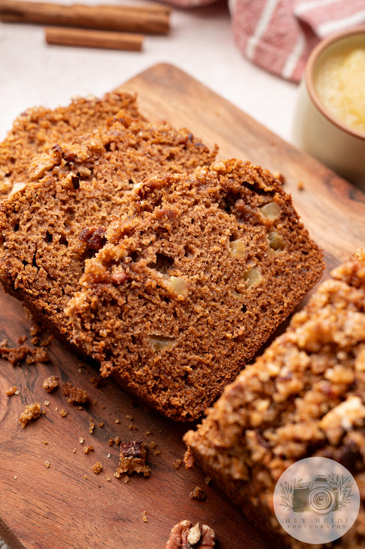 Maple Pecan Applesauce Bread - Exclusive