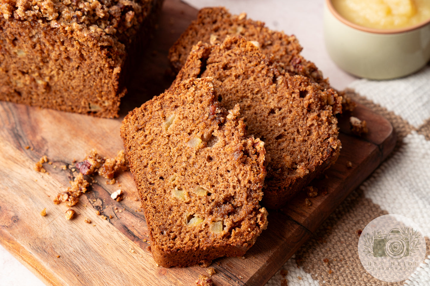 Maple Pecan Applesauce Bread - Exclusive