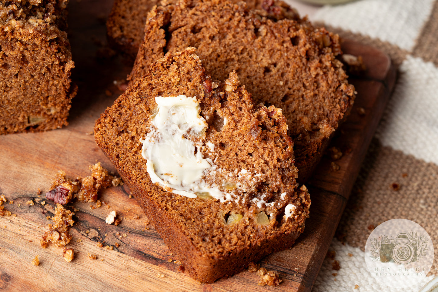 Maple Pecan Applesauce Bread - Exclusive