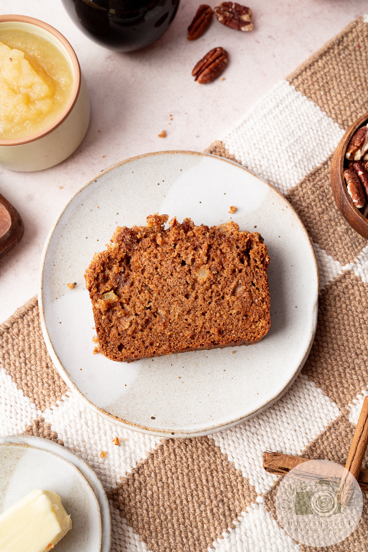 Maple Pecan Applesauce Bread - Exclusive