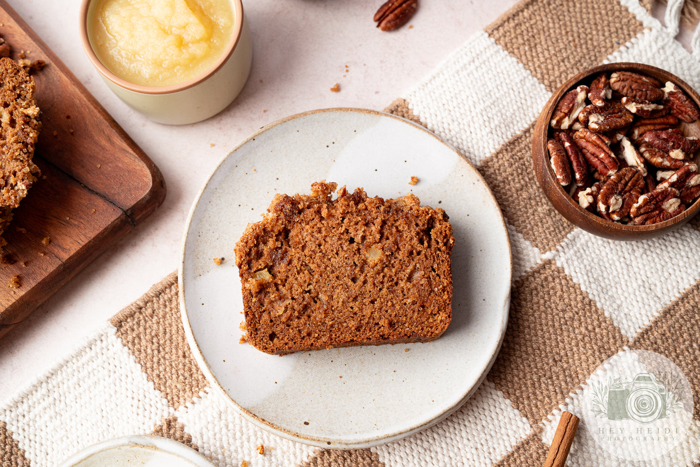 Maple Pecan Applesauce Bread - Exclusive