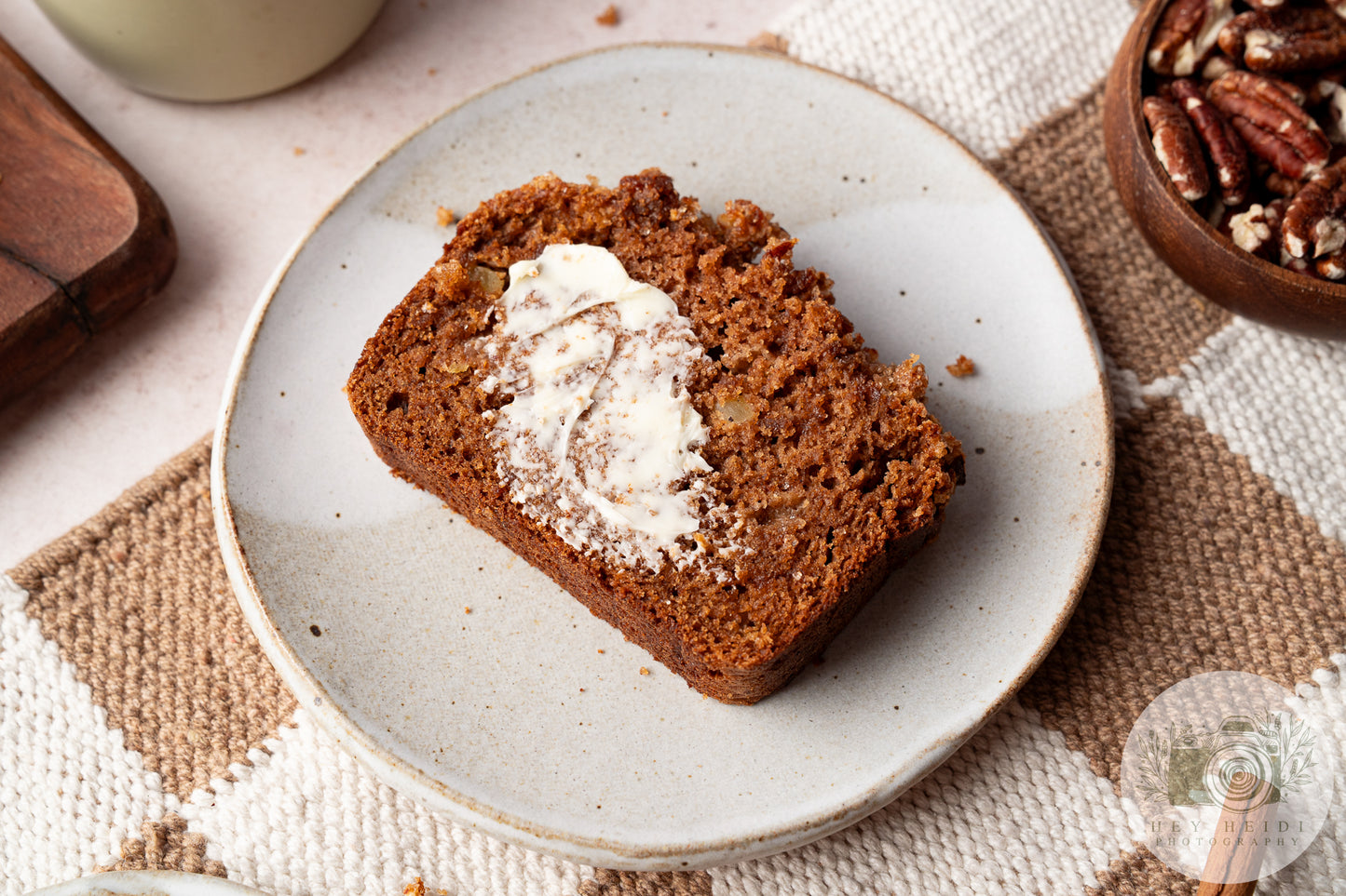 Maple Pecan Applesauce Bread - Exclusive