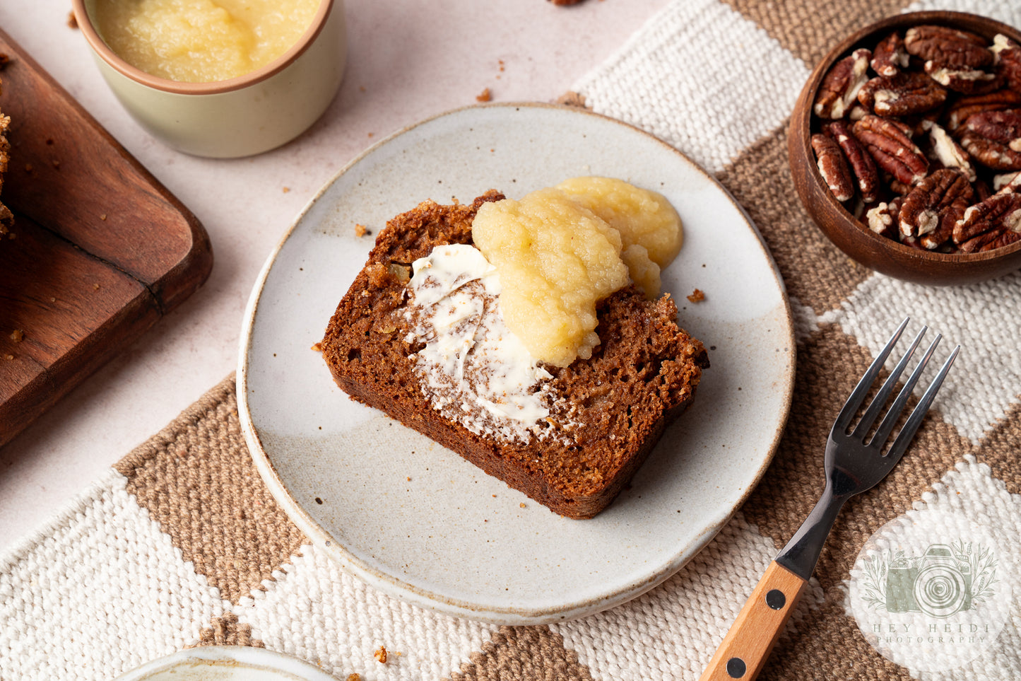 Maple Pecan Applesauce Bread - Exclusive