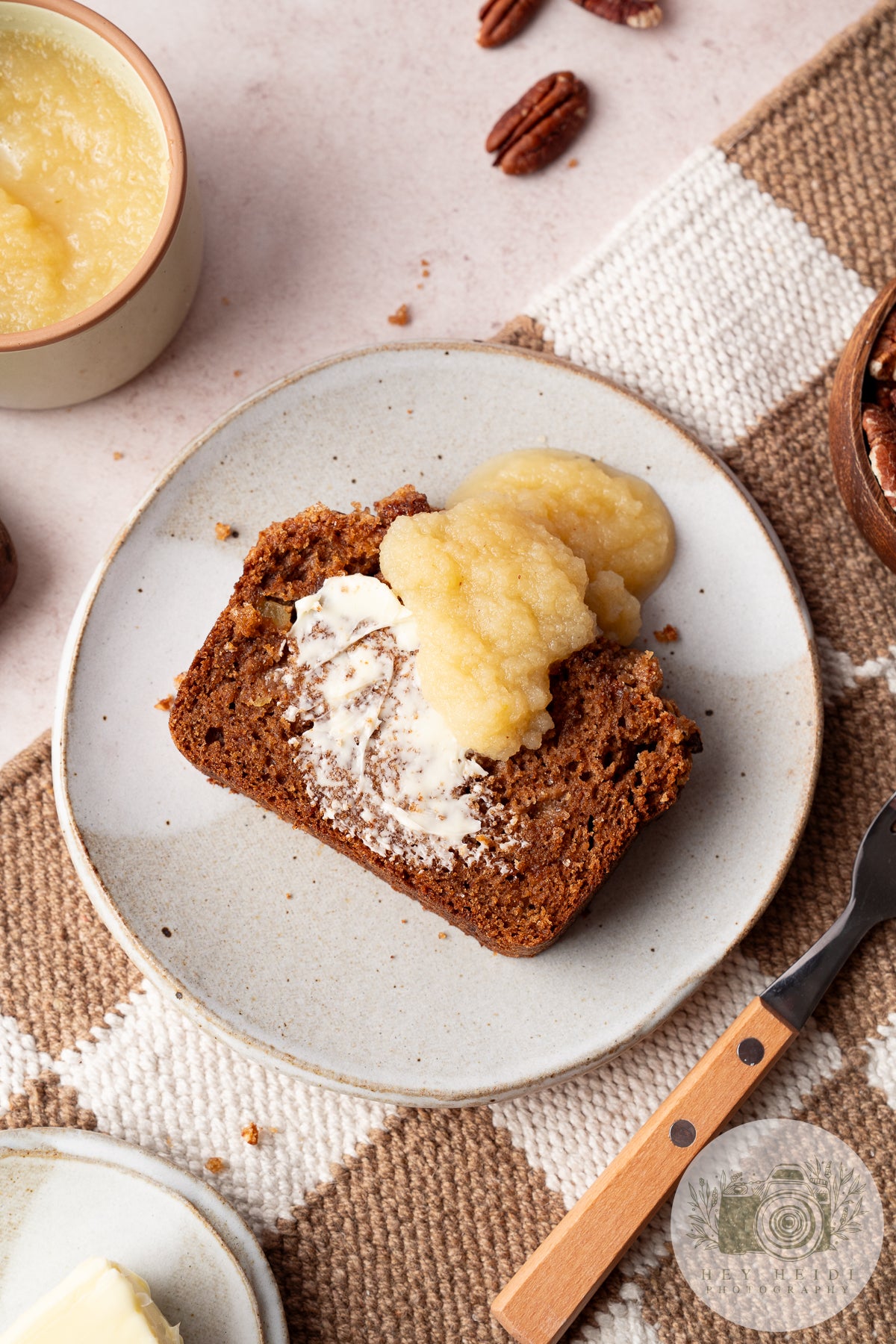 Maple Pecan Applesauce Bread - Exclusive