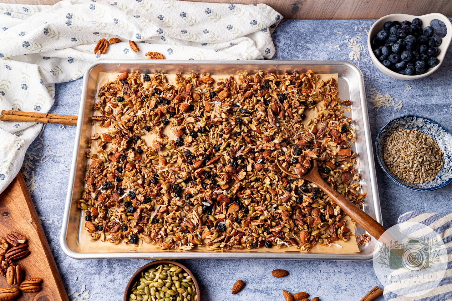 Grain-Free Nut and Seed Blueberry Granola - Exclusive