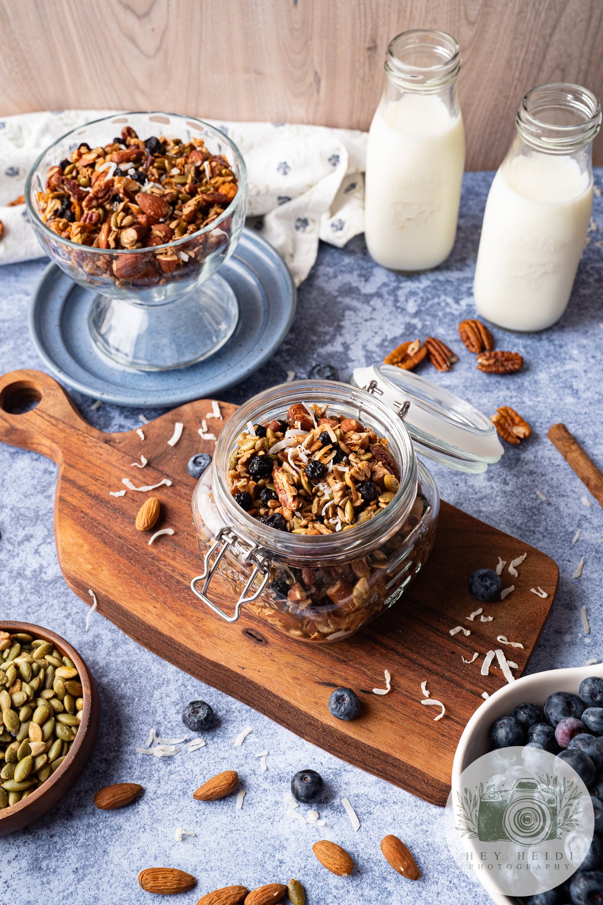 Grain-Free Nut and Seed Blueberry Granola - Exclusive