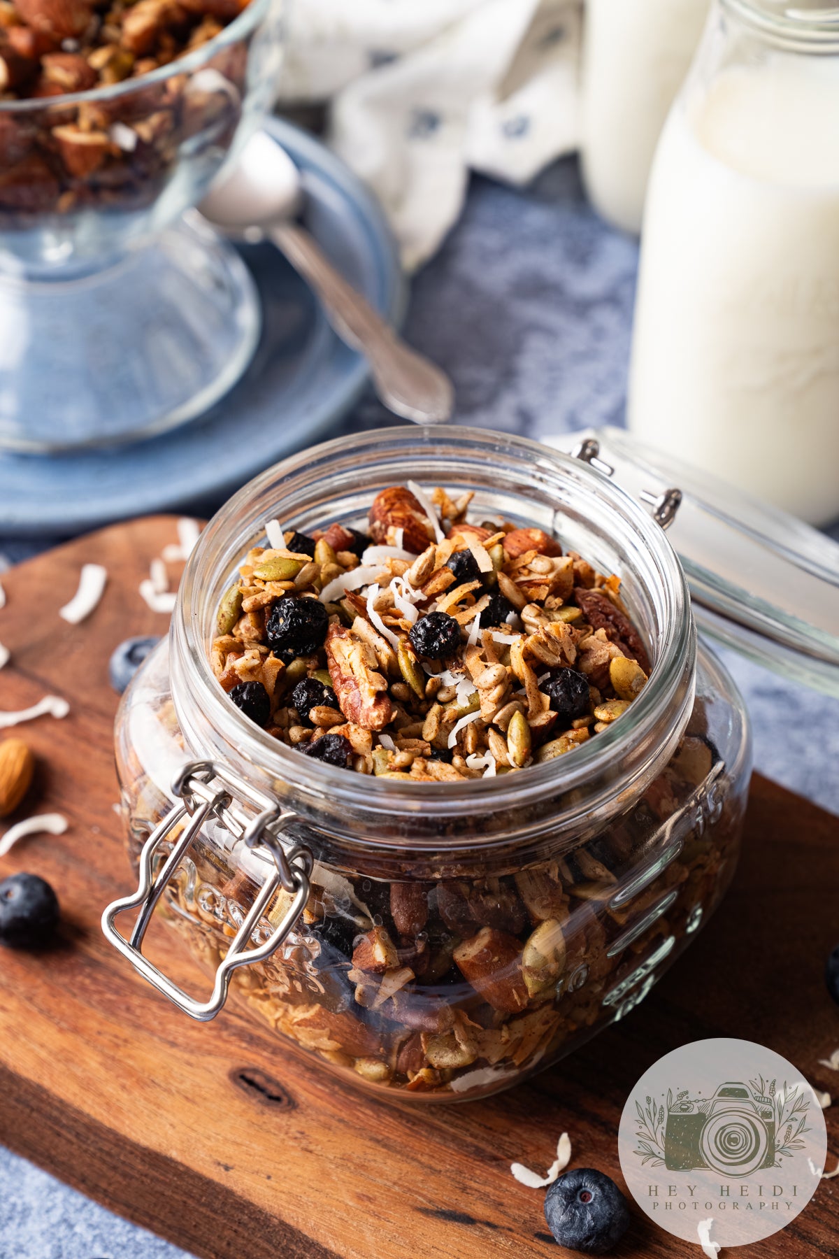 Grain-Free Nut and Seed Blueberry Granola - Exclusive