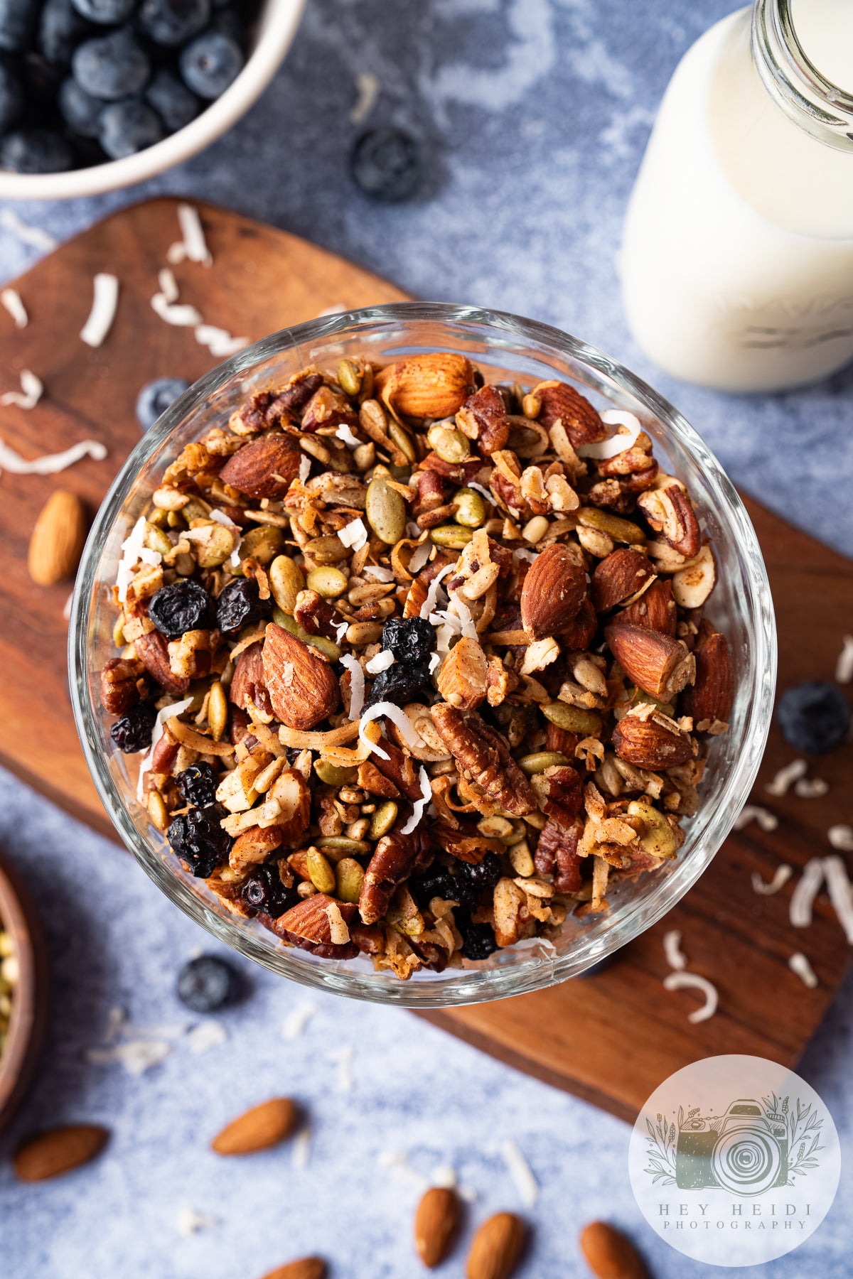 Grain-Free Nut and Seed Blueberry Granola - Exclusive