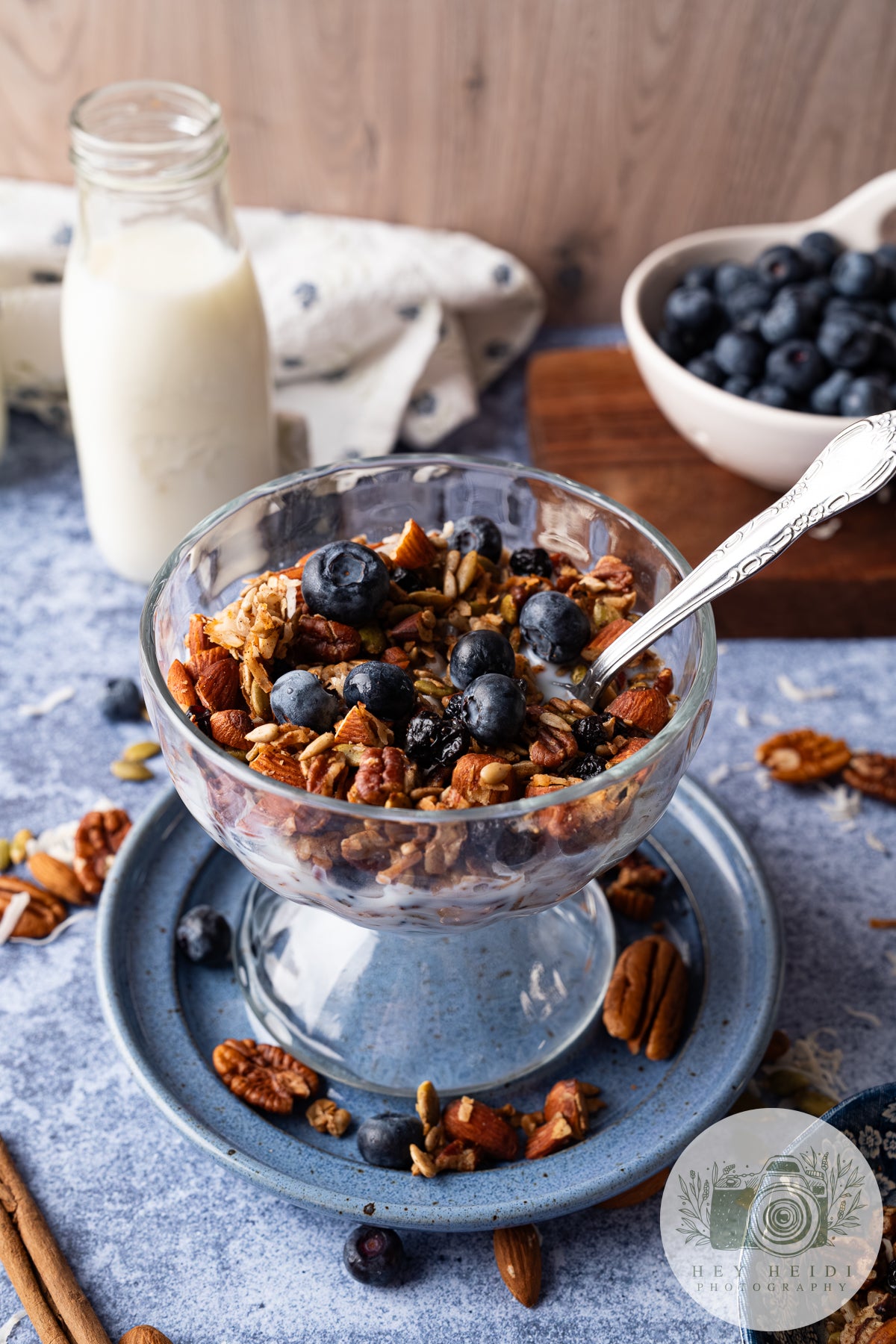 Grain-Free Nut and Seed Blueberry Granola - Exclusive