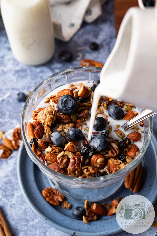 Grain-Free Nut and Seed Blueberry Granola - Exclusive