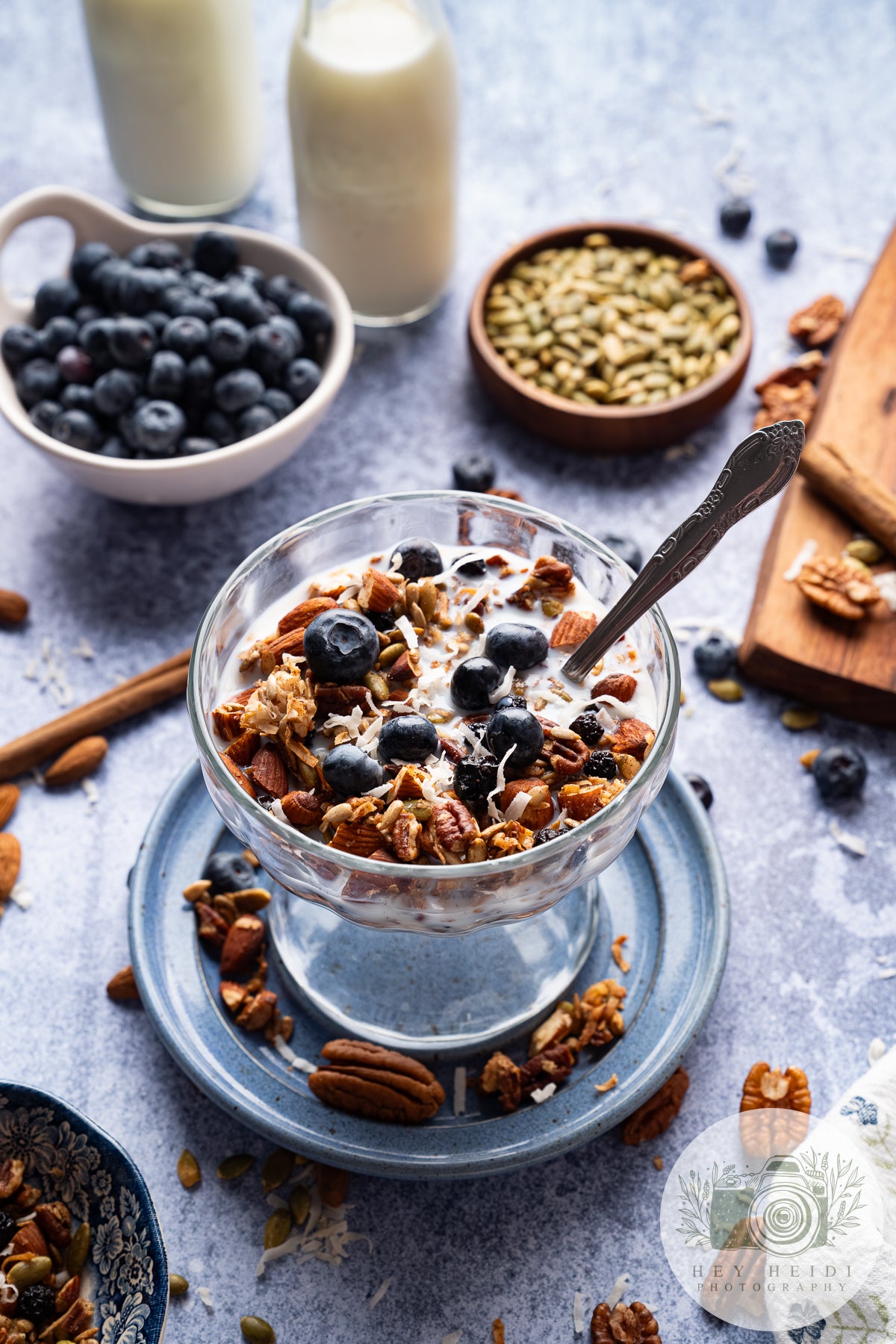 Grain-Free Nut and Seed Blueberry Granola - Exclusive