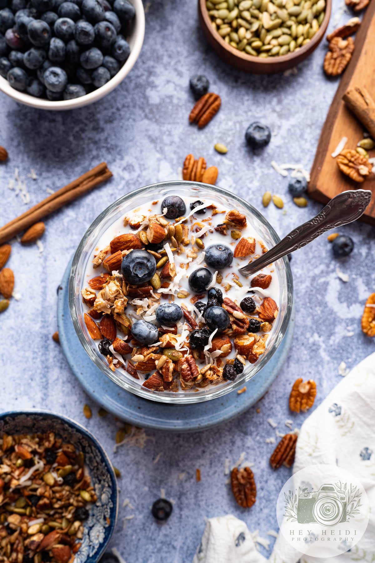 Grain-Free Nut and Seed Blueberry Granola - Exclusive