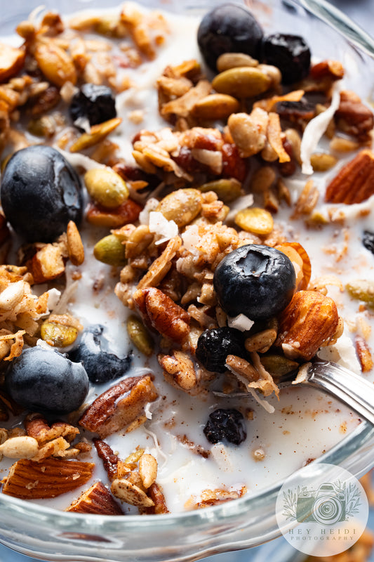 Grain-Free Nut and Seed Blueberry Granola - Exclusive