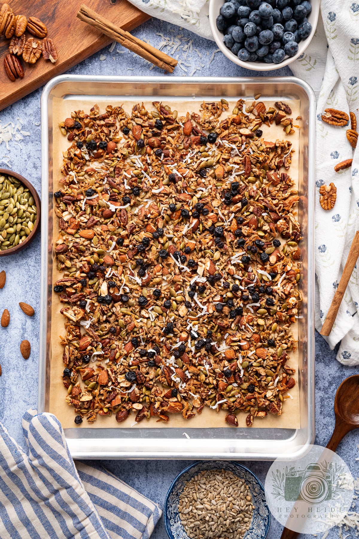 Grain-Free Nut and Seed Blueberry Granola - Exclusive