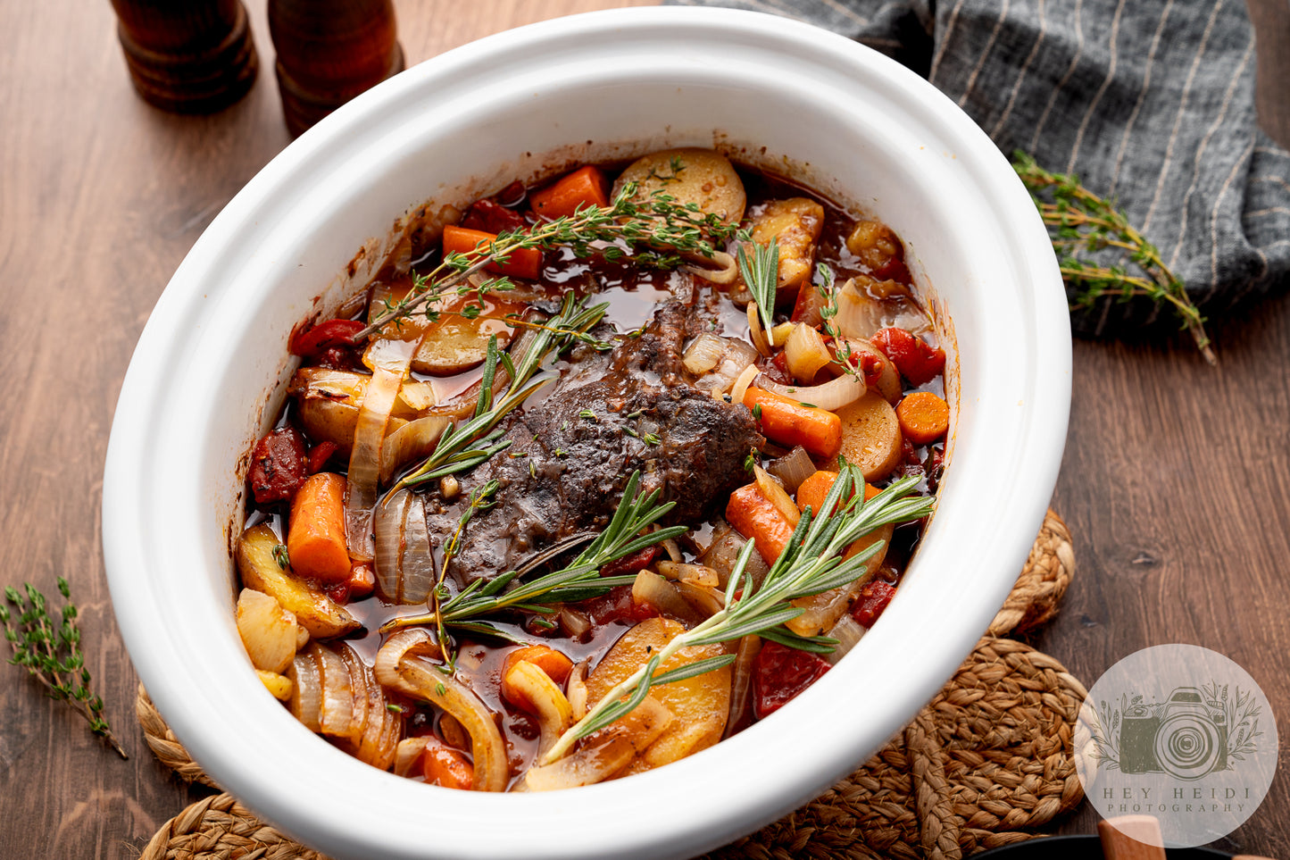 Slow Cooker Tomato Herb Beef Roast - Exclusive