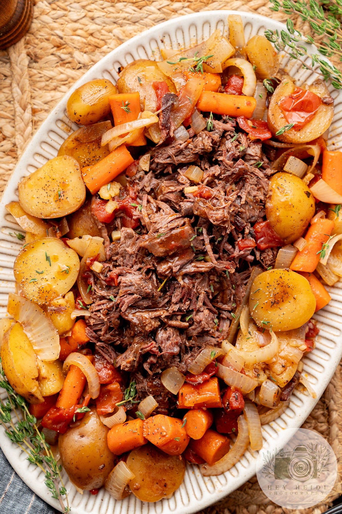 Slow Cooker Tomato Herb Beef Roast - Exclusive