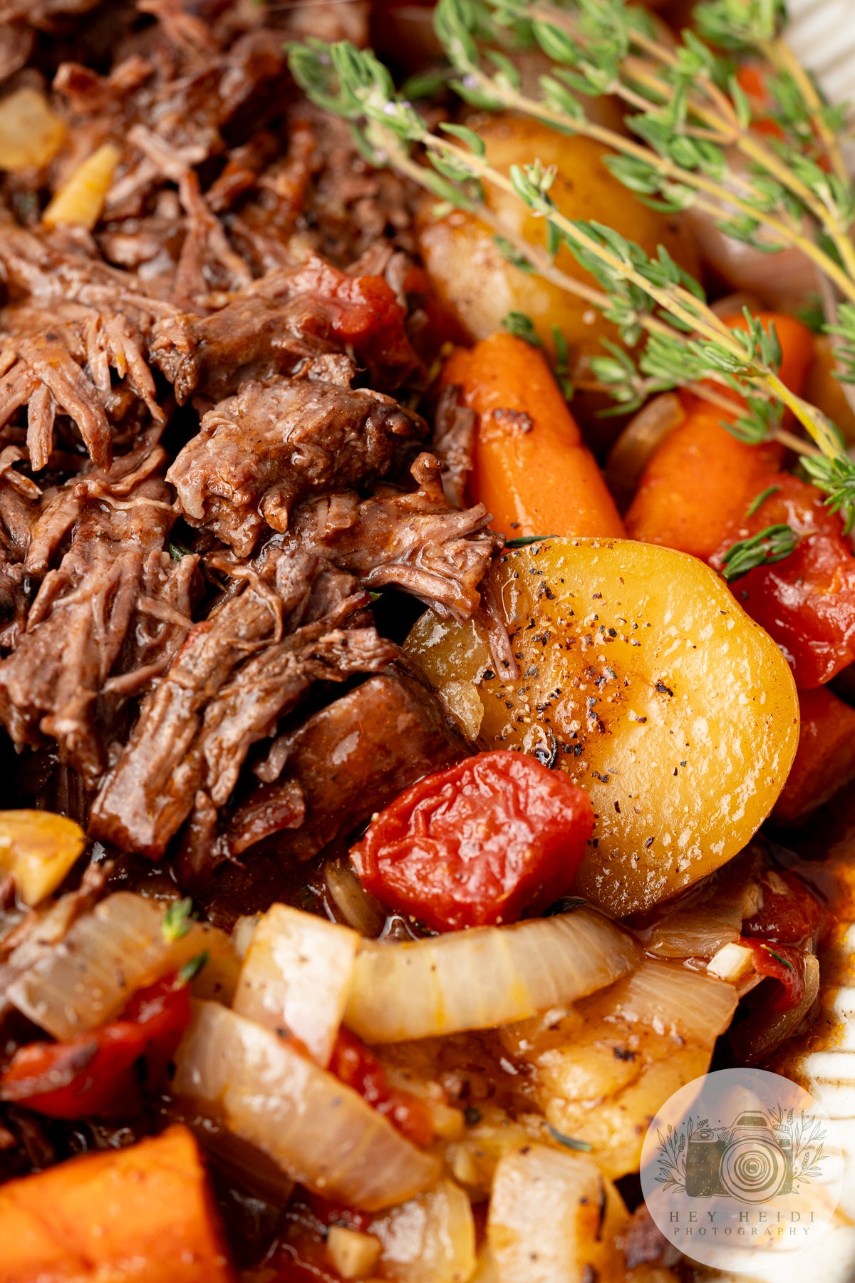 Slow Cooker Tomato Herb Beef Roast - Exclusive