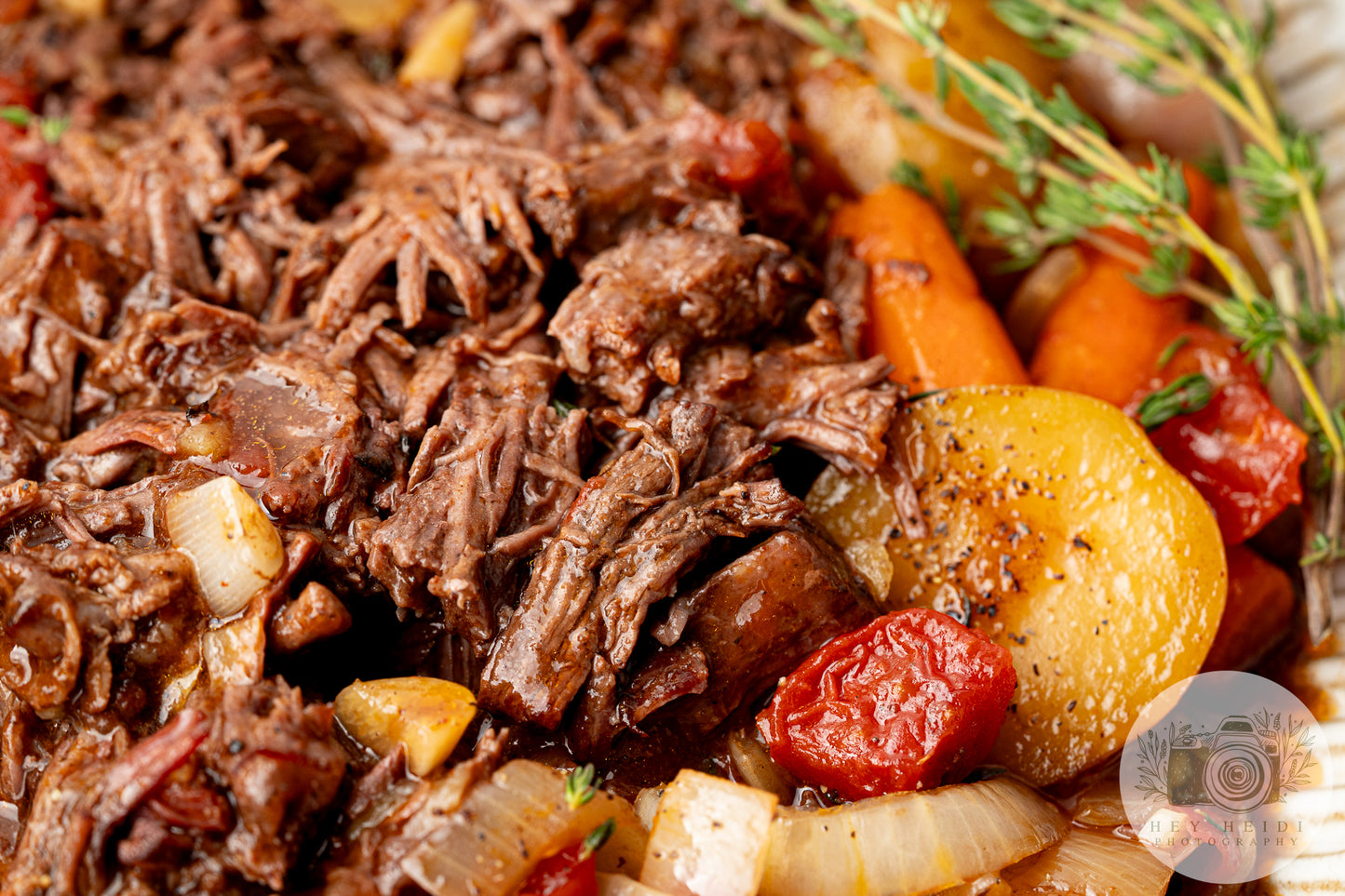 Slow Cooker Tomato Herb Beef Roast - Exclusive