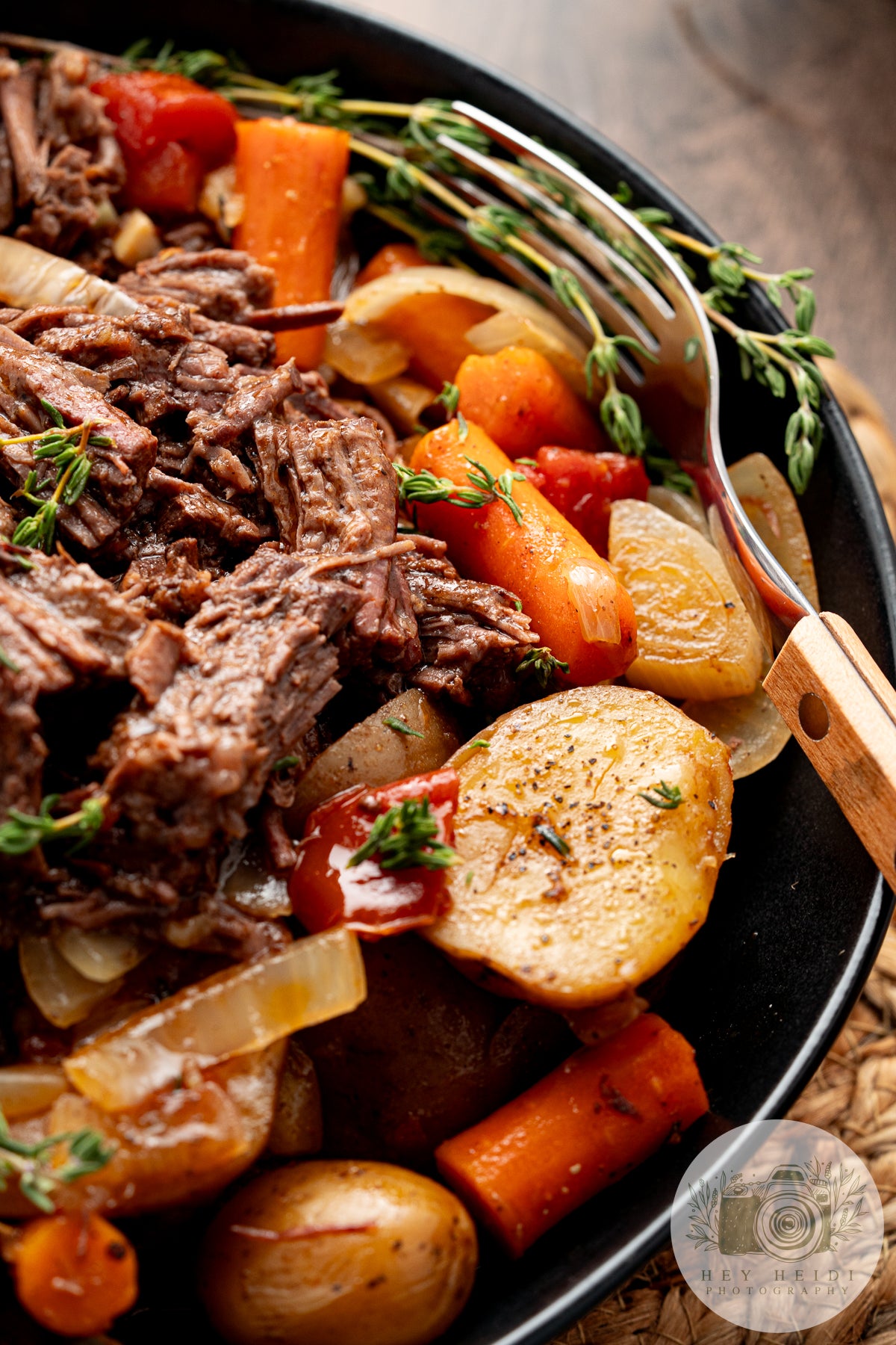 Slow Cooker Tomato Herb Beef Roast - Exclusive