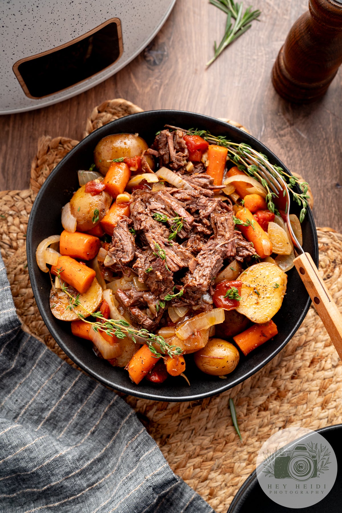 Slow Cooker Tomato Herb Beef Roast - Exclusive