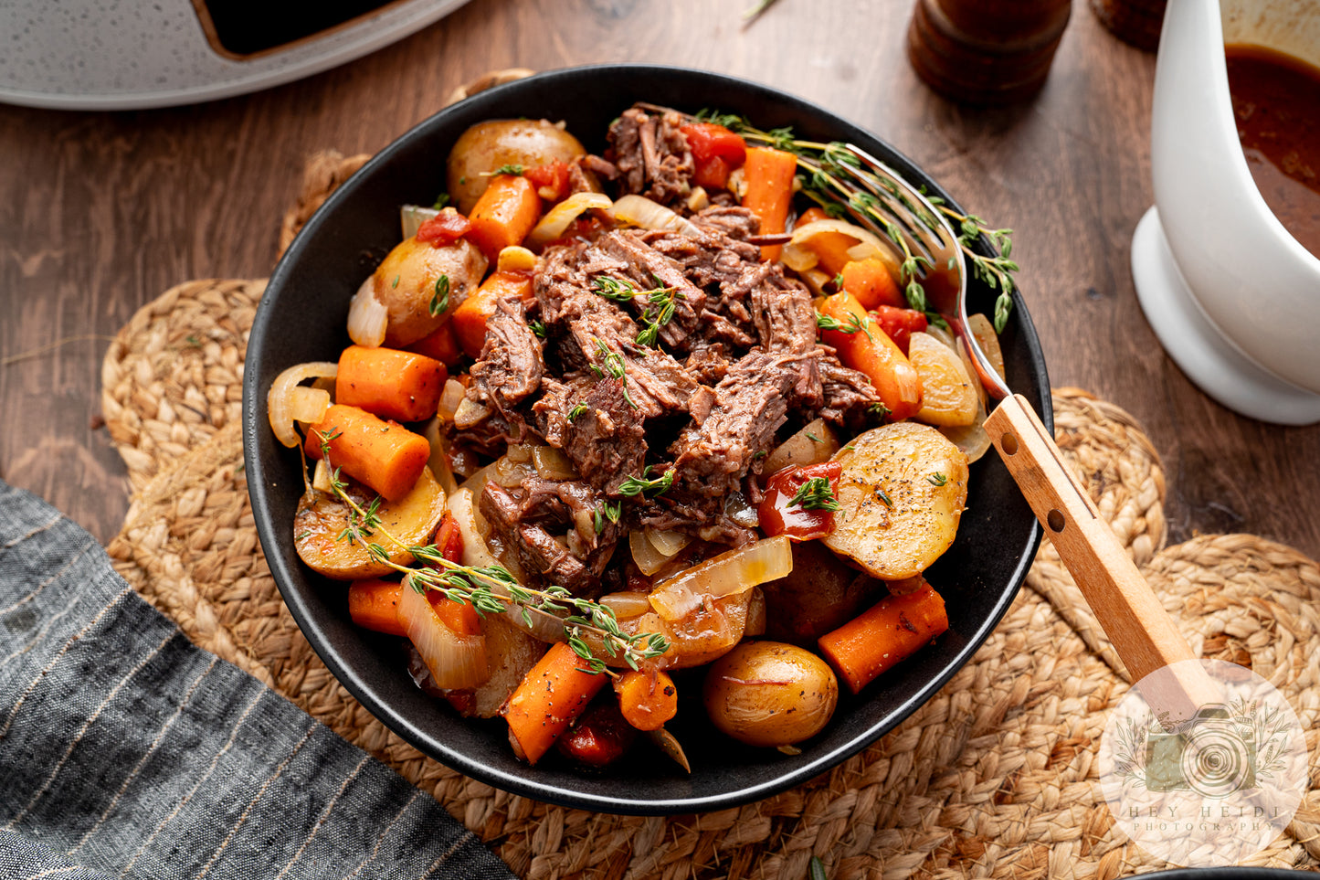 Slow Cooker Tomato Herb Beef Roast - Exclusive