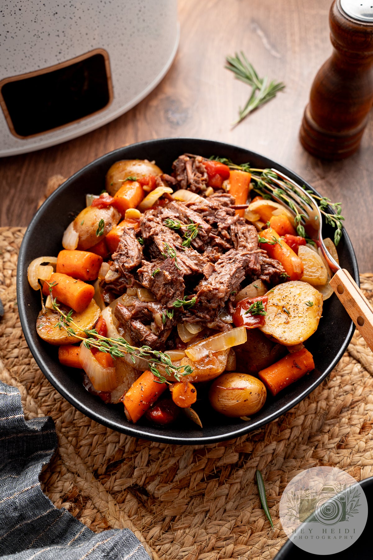 Slow Cooker Tomato Herb Beef Roast - Exclusive