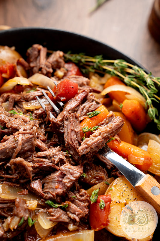 Slow Cooker Tomato Herb Beef Roast - Exclusive